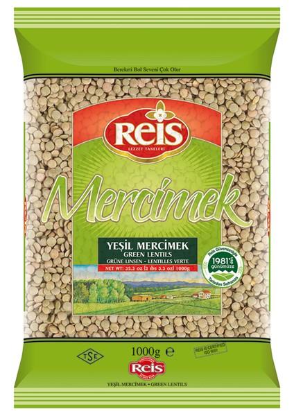 Reis Yeşil Mercimek 1 Kg