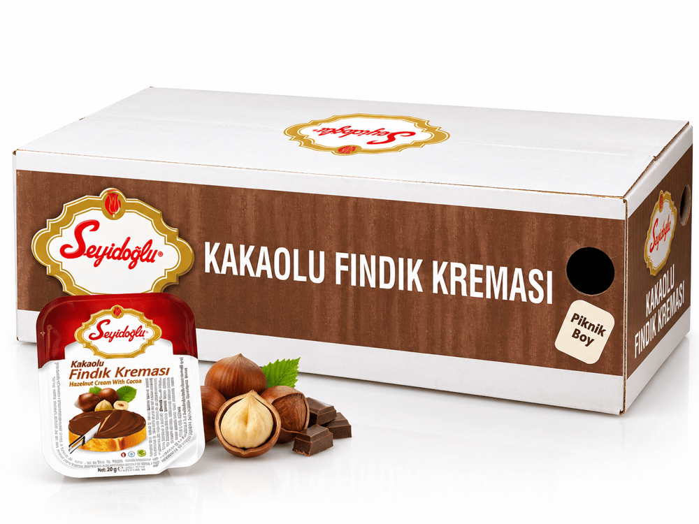 SEYİDOĞLU KAKAOLU FINDIK KREMASI PİKNİK BOY 15 GR *100 ADET