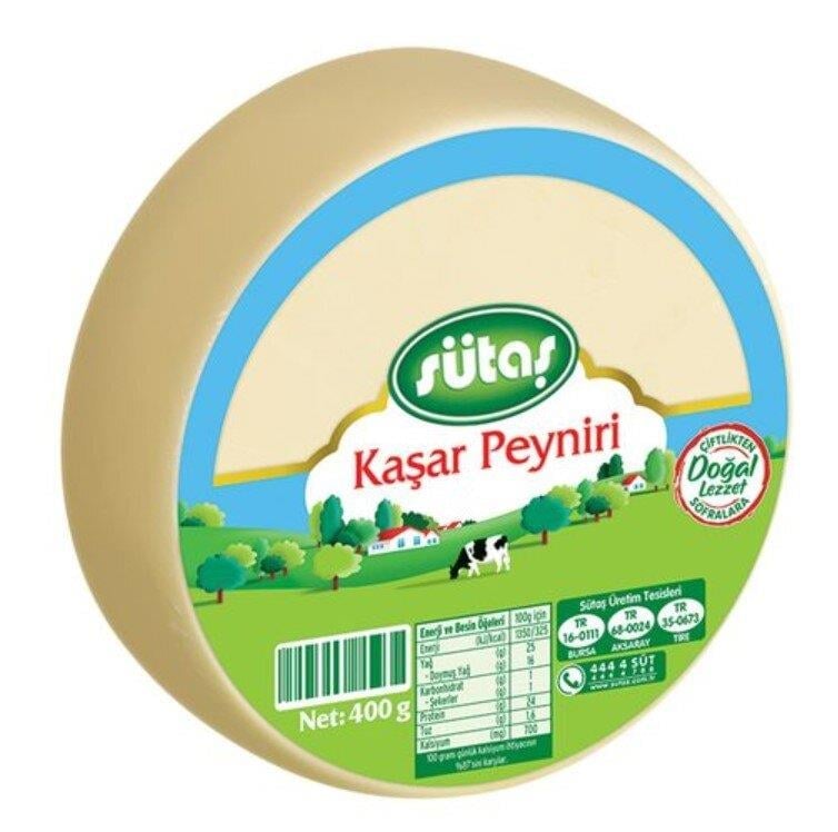 SÜTAŞ KAŞAR PEYNİR PİKNİK 400 GR