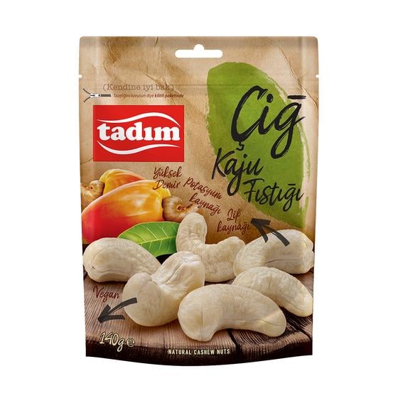 Tadım Çiğ Kaju Fıstığı 140 GR