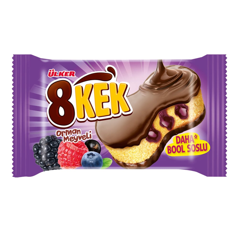 ÜLKER 8 KEK ORMAN MEYVELİ 55GR