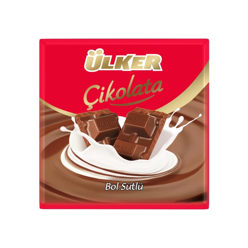 ÜLKER BOL SÜTLÜ KARE ÇİKOLATA 60GR