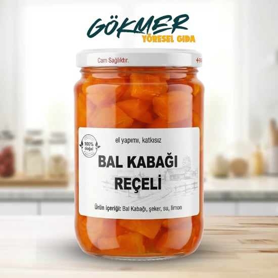 Bal Kabak Reçeli 780 Gr
