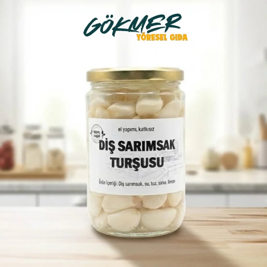 Sarımsak Turşusu 780 Gr