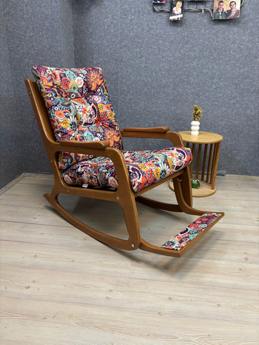 Kontes Retro Sallanan Sandalye | TV Koltuğu | Dinlenme Koltuğu | Kitap Okuma Koltuğu 
