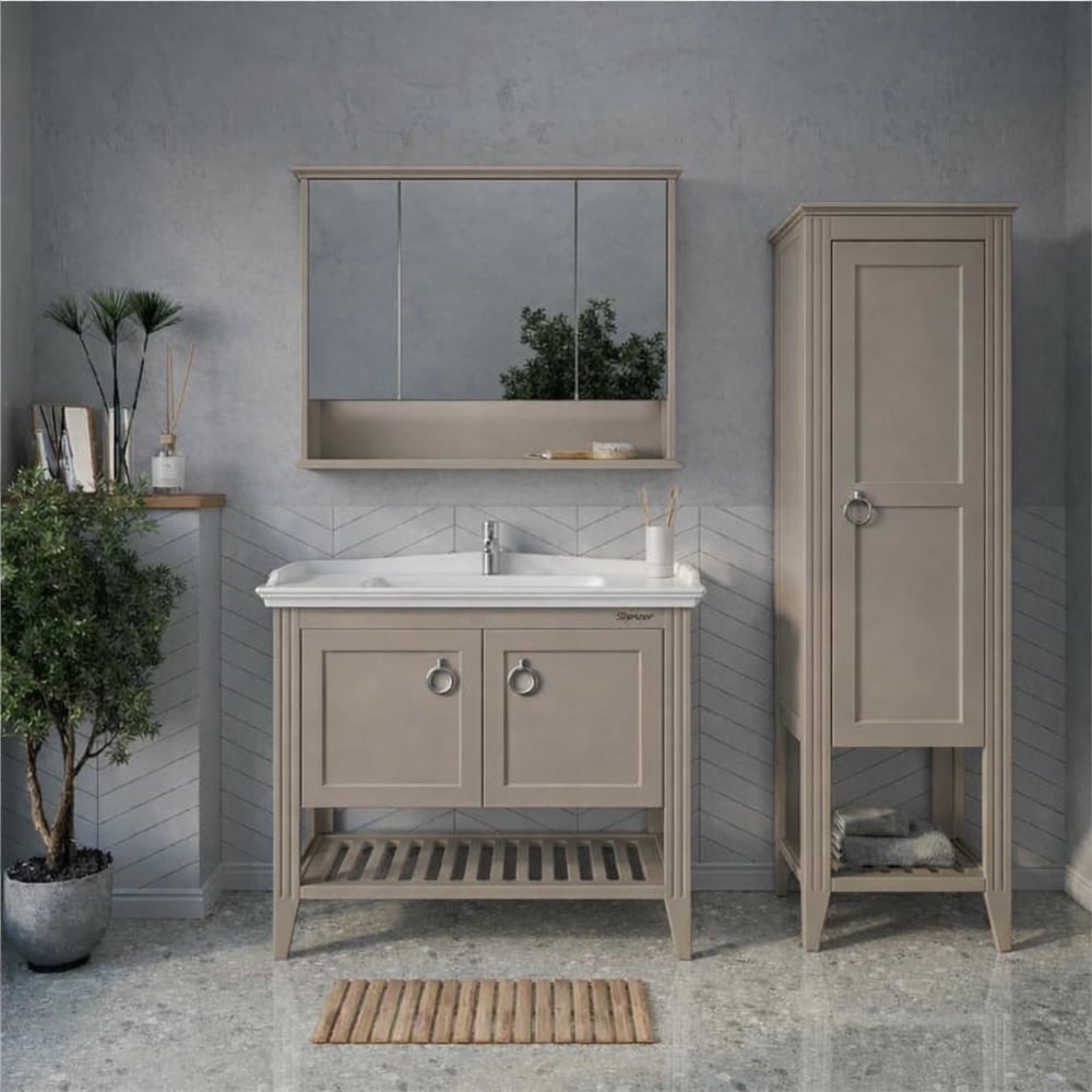 SHOWER FLORYA Banyo Dolabı 100 Cm