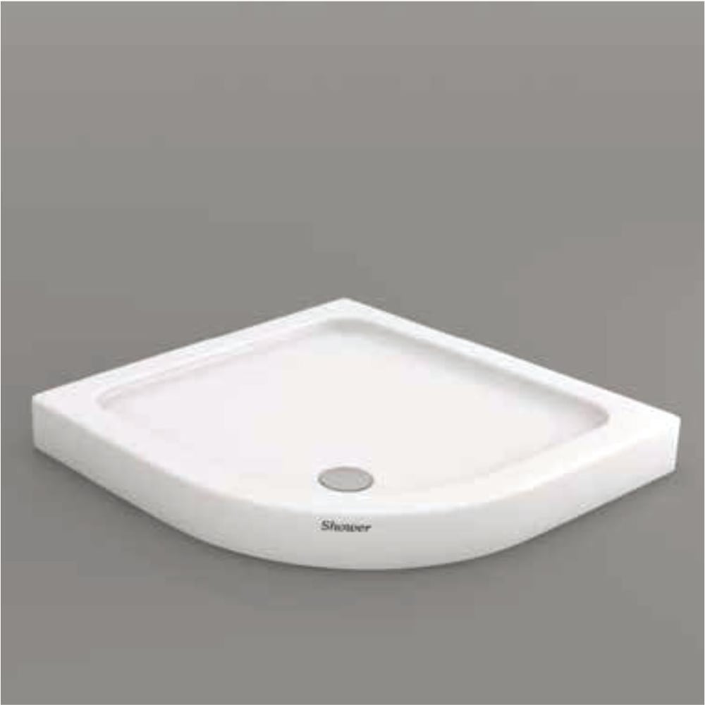 SHOWER Frey Oval Slimblok Duş Teknesi, Monoblok
