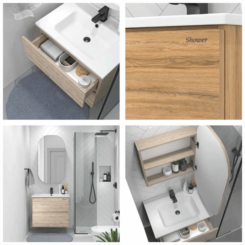 SHOWER IDOL Banyo Dolabı 85 Cm 