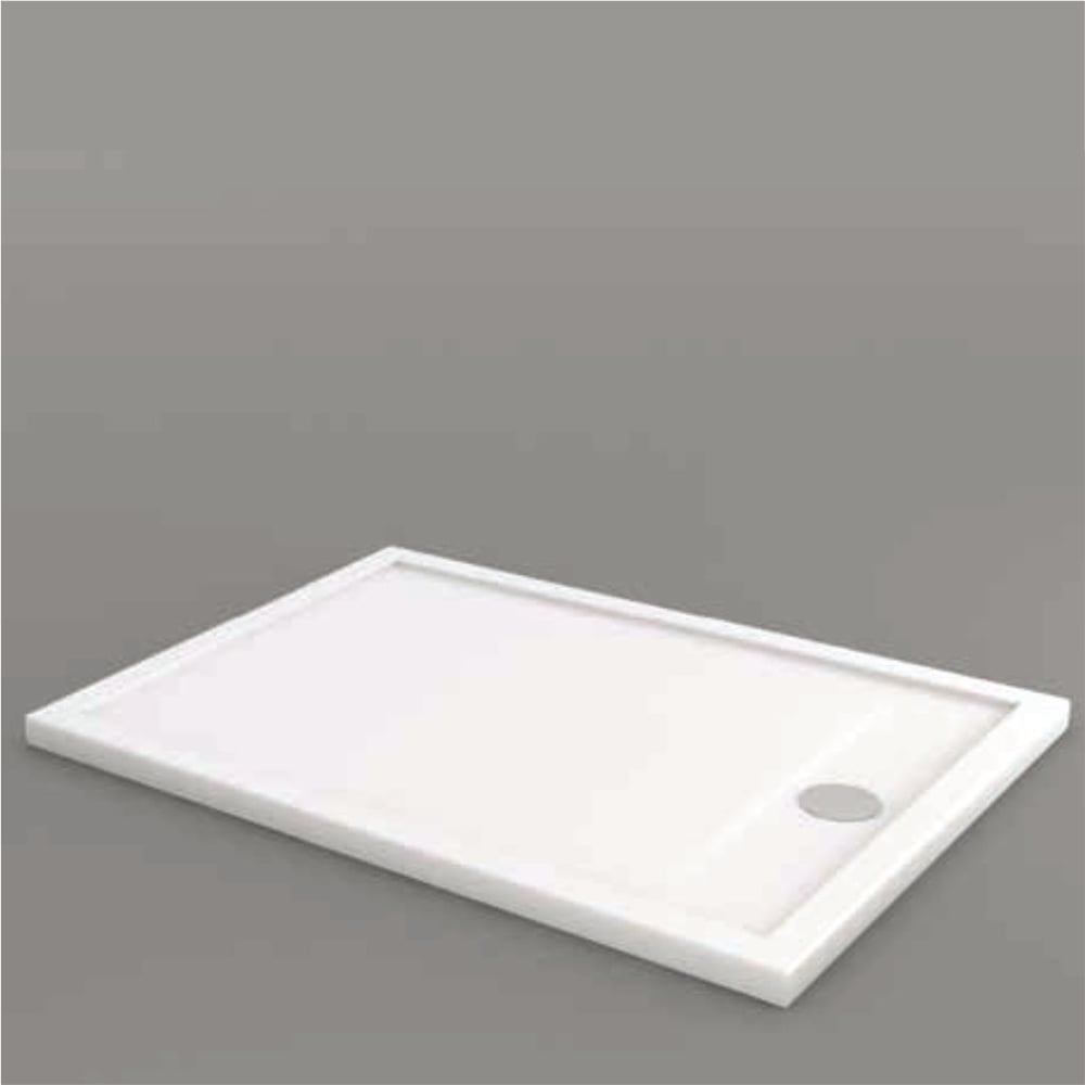 SHOWER Slim Dikdörtgen Duş Teknesi, Flat