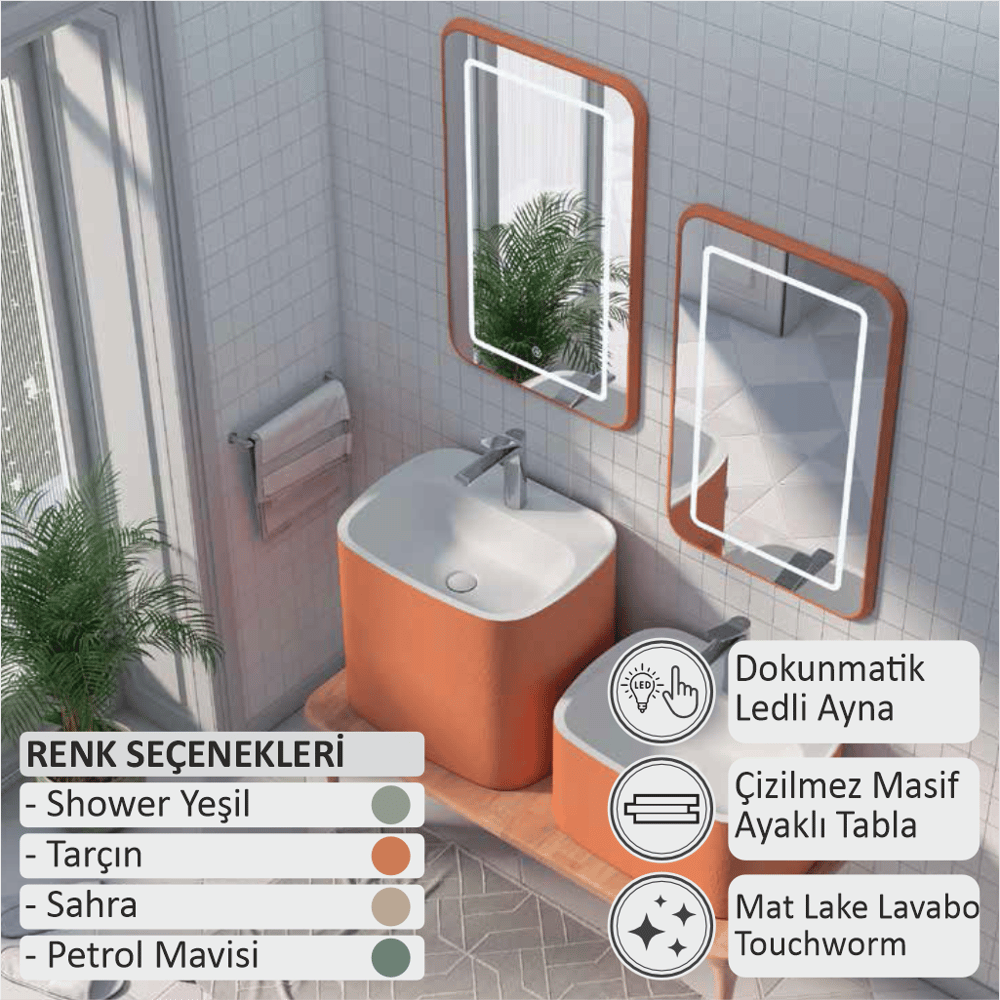 SHOWER TIOS Banyo Dolabı 120 Cm 
