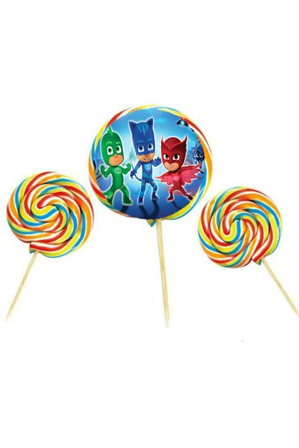 20 Adet Pj Mask Pj Maskeliler Temalı Sosyete Şekeri