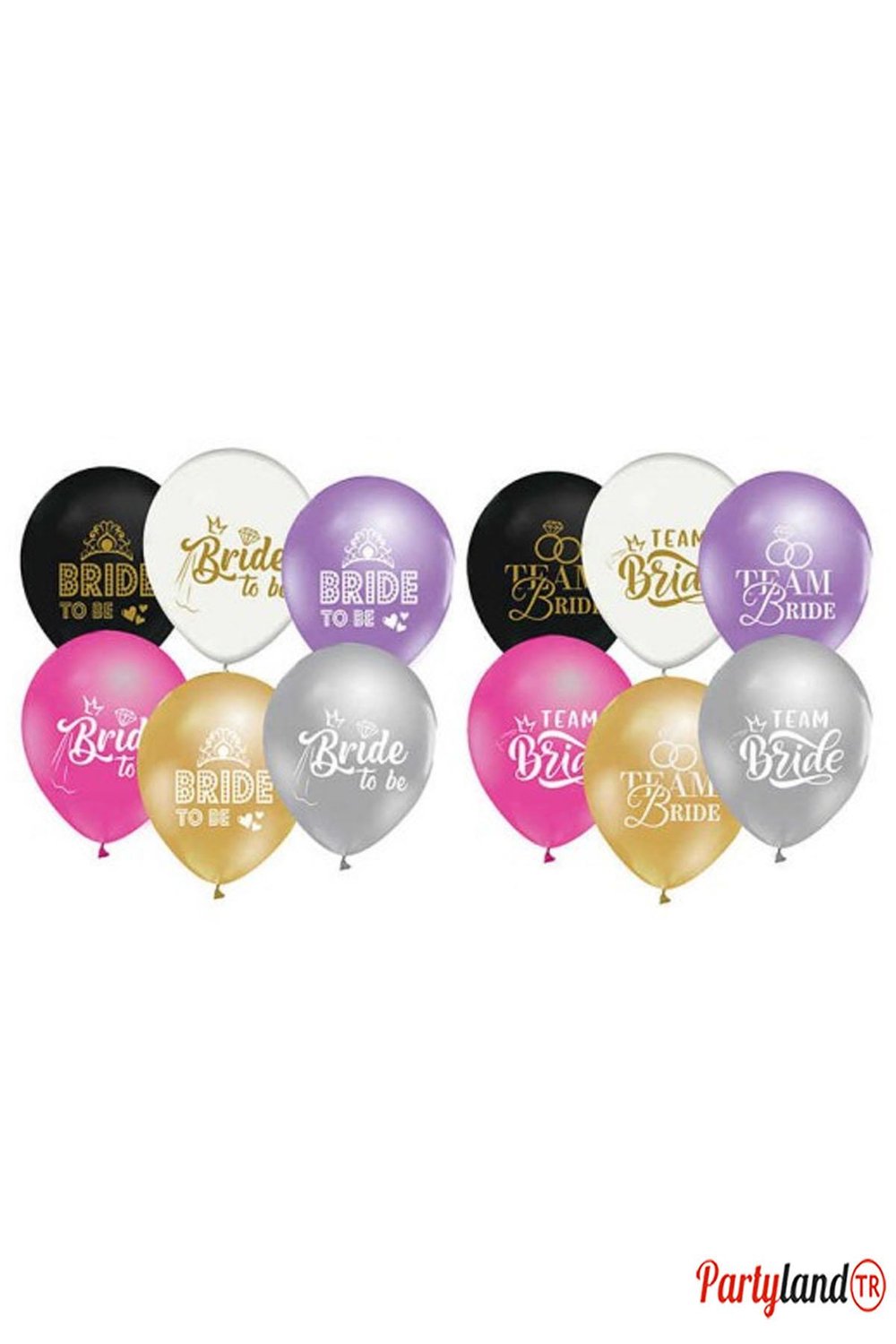 Bride To Be 10 Adet Baskılı Balon