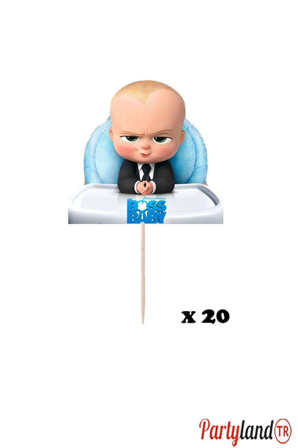 PATRON BEBEK BABY BOSS LÜX KÜRDAN 20Lİ