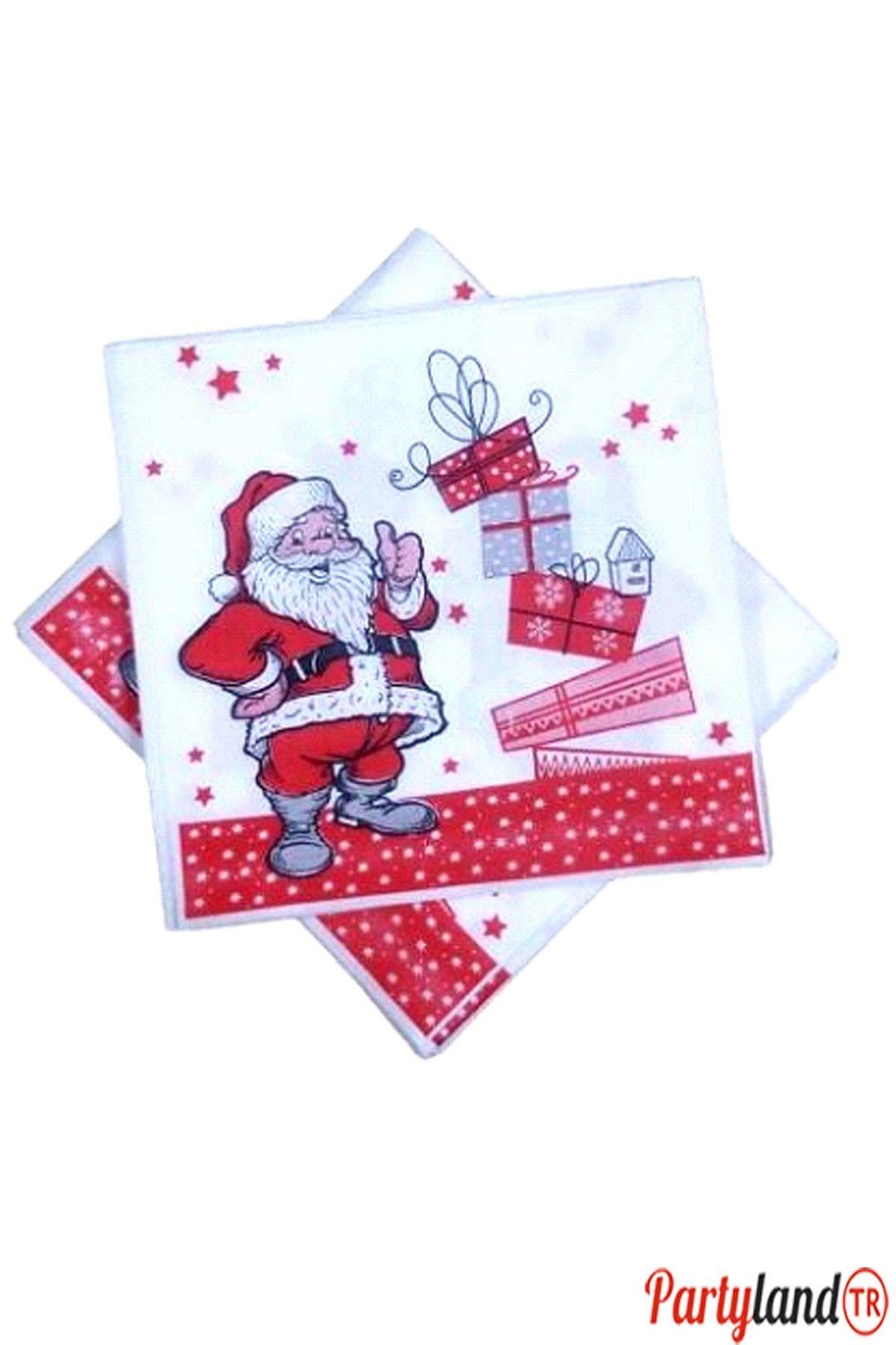 Yılbaşı Temalı Noel Baba Kağıt Peçete