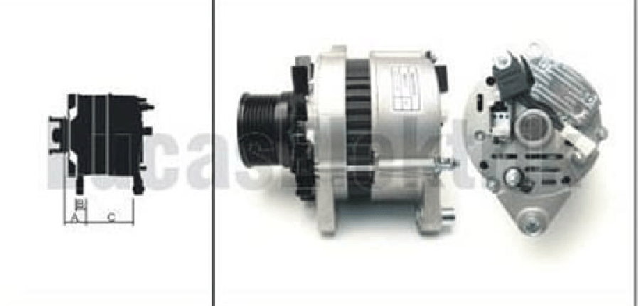 ALTER 14V/80A 8 KANAL KASNAK DIS CAPI: 675mm TURK TRAKTOR 8 KANAL (UZT 191 )