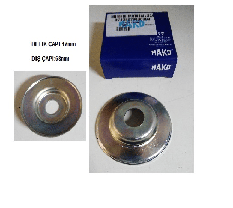 ALTERKASNAK SAC YARIM>DOGAN SLSLXKARTAL SLSLX DELIK CAPI:17mm DIS CAPI:68mm