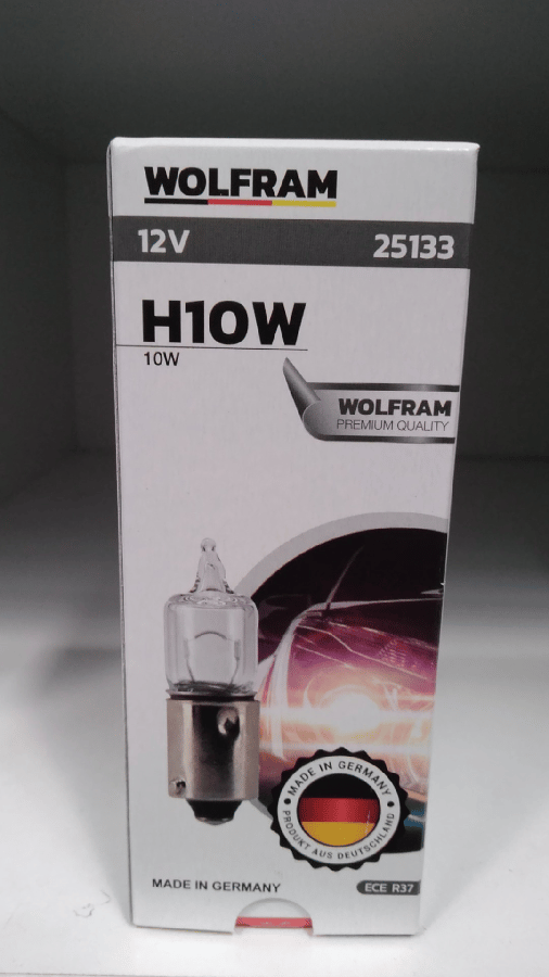 AMPUL 12V H10 10W BA9s CIVALI MERCEKLI