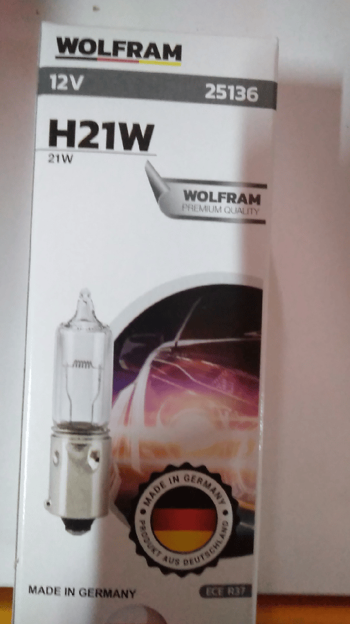 AMPUL 12V H21  21W BAY9s CIVALI MERCEKLI