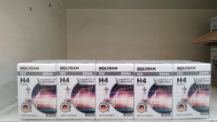 AMPUL 12V H4 60/55W P43t STANDART ISIK TIRNAKLI  P43t