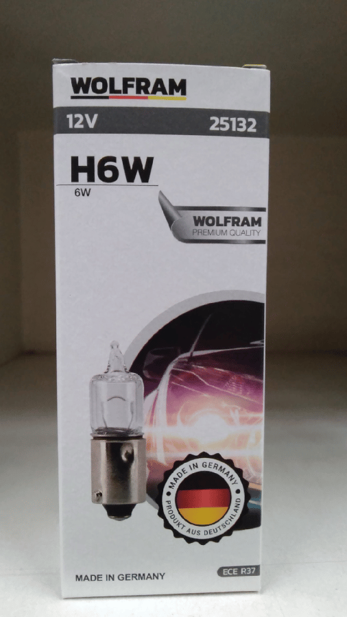 AMPUL 12V H6 6W BAX9s CIVALI MERCEKLI