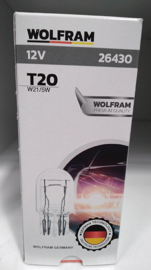 AMPUL 12V T20 21/5W W3x16q T20 JUMBO DIPSIZ CIFTLI