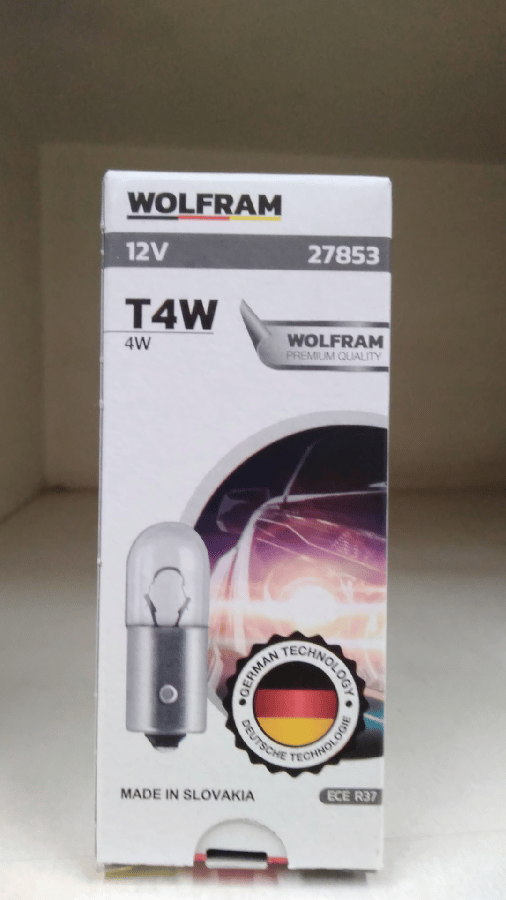 AMPUL 12V T4W 4W BA9s 53 AMPUL