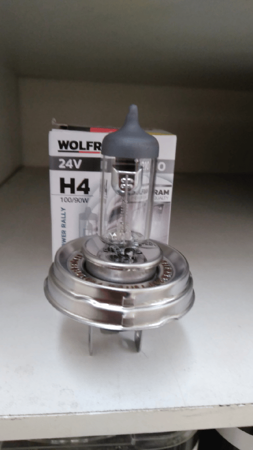 AMPUL 24V H4 100/90W P45t STANDART ISIK TABLALI   P45t