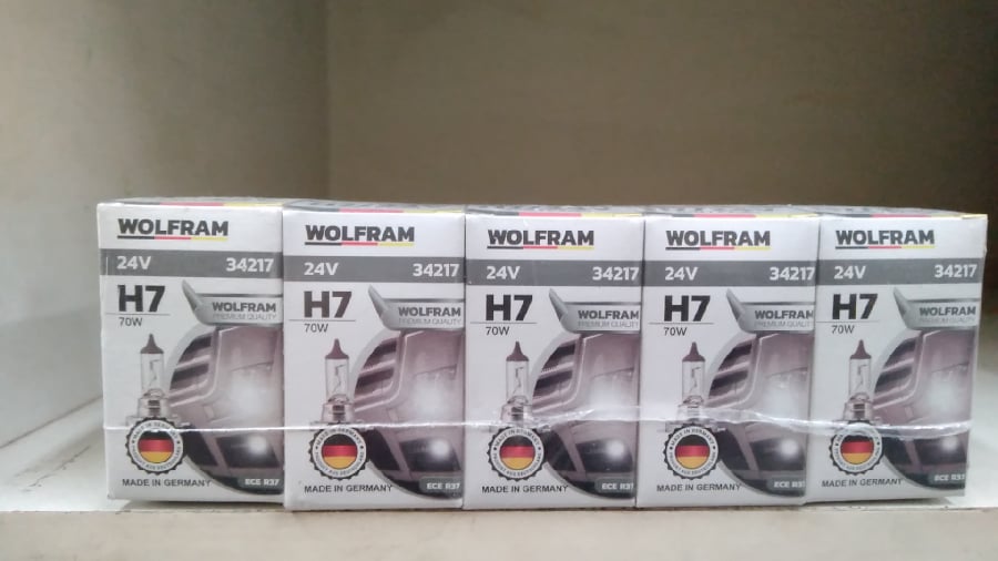 AMPUL 24V H7 70W PX26d STANDART ISIK