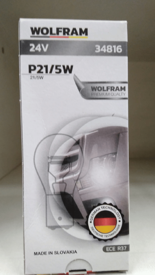 AMPUL 24V P21/5W 21/5W BAY15d 1016 AMPUL