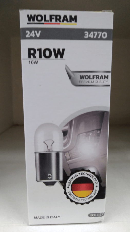 AMPUL 24V R10W 10W BA15s 67 AMPUL