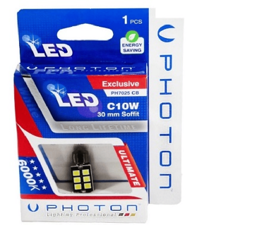 AMPUL C10W 12V EXCLUSIVE CB 31mm SOFIT LED ADET