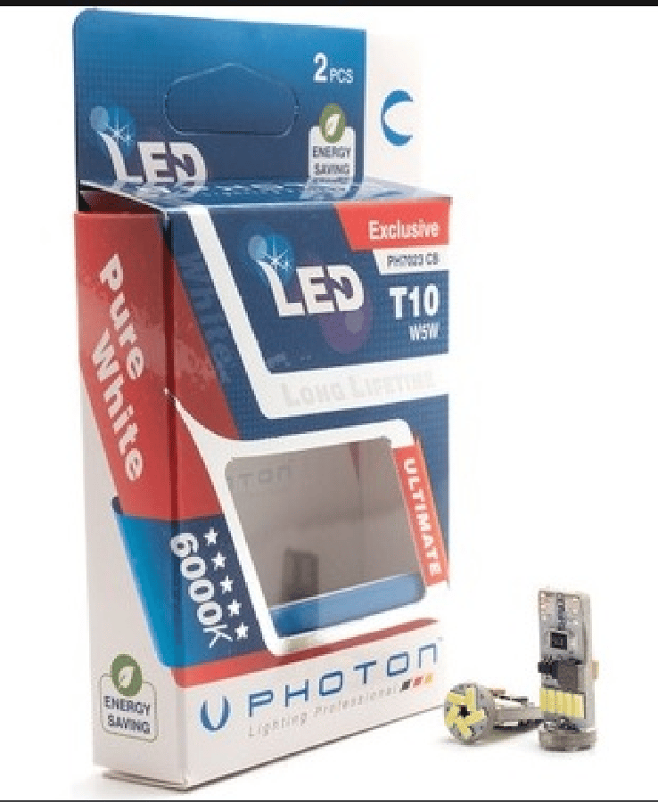 AMPUL T10 W5W CANBUS 15SMD EXCLUSIVE SERIE SET