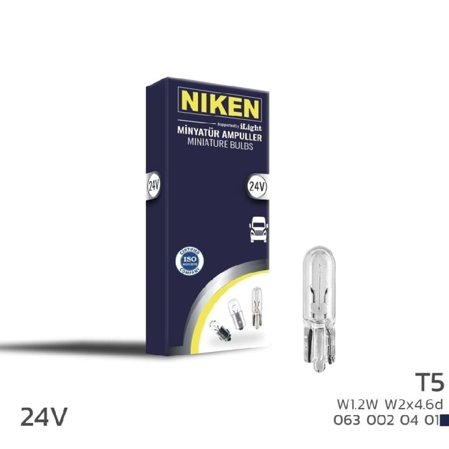 AMPUL T5 24V 12W MINYON DIPSIZ AMPUL