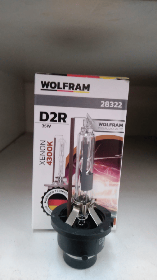 Ampul 12V D2R 35W P32d3 Xenarc 4300K Kahverengi Cubuk