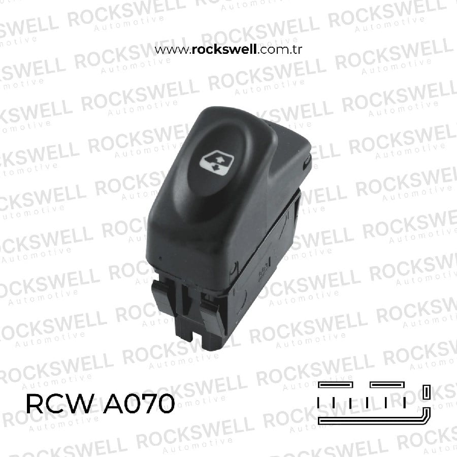 Cam Acma Anahtari Clio Kangoo Megane Logan Arka (PIN 5) Megane Logan Clio Kangoo 7700838101