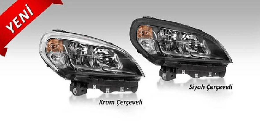FAR SOL ELEKTRIKLI SIYAH CERCEVELI FIAT DOBLO >2015  52109261