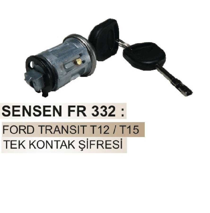 Ford Transit T12 T15 Kontak  Tek Sifre