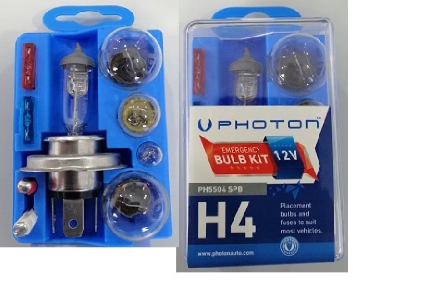 H4 12V YEDEK AMPUL VE SIGORTA KITI