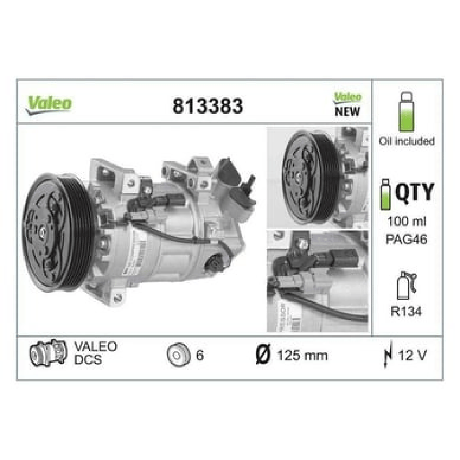 KLIMA KOMPRESORU RENAULT CLIO IV 15 DCI >2012