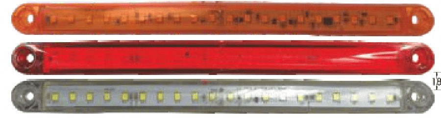 LED YAN POZISYON LAMBASI 24CM 20 LED BEYAZ