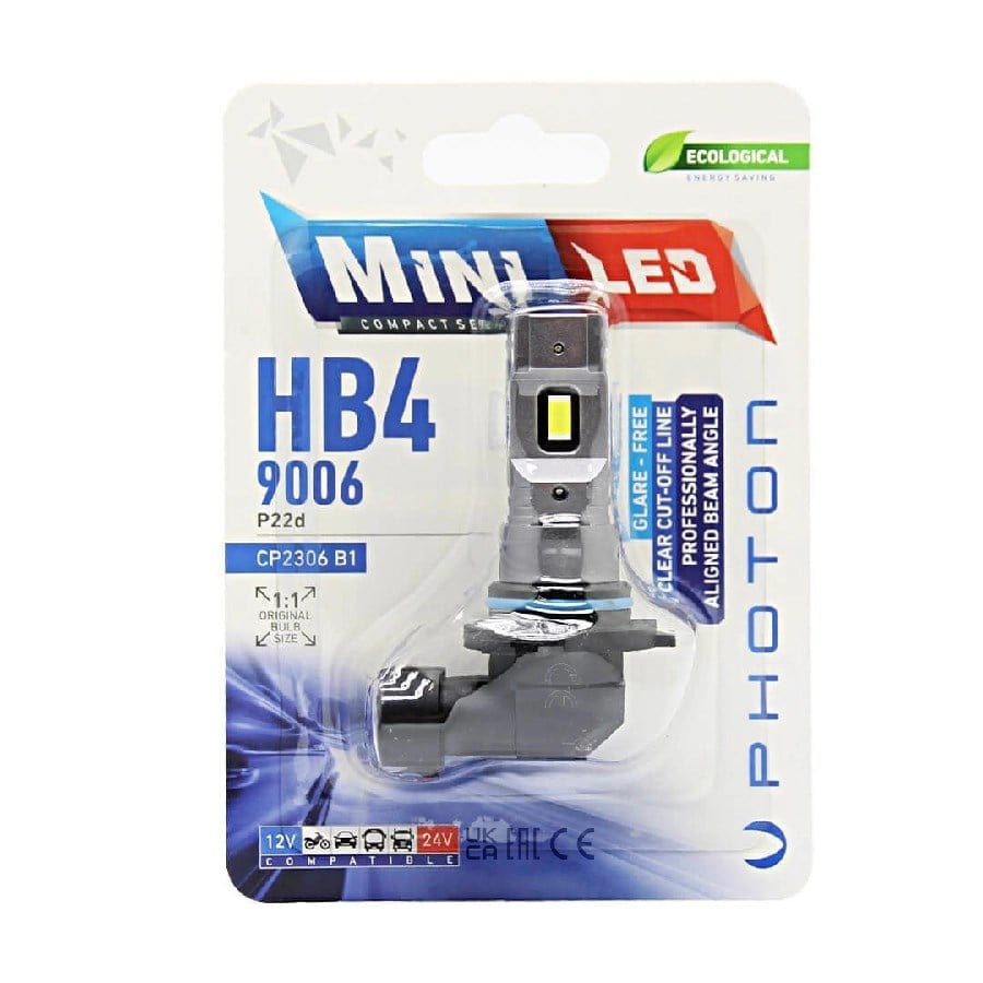 Led Far Ampulu (ADET) Mini H3 1224V Compact Led (TEKLI BLISTER)