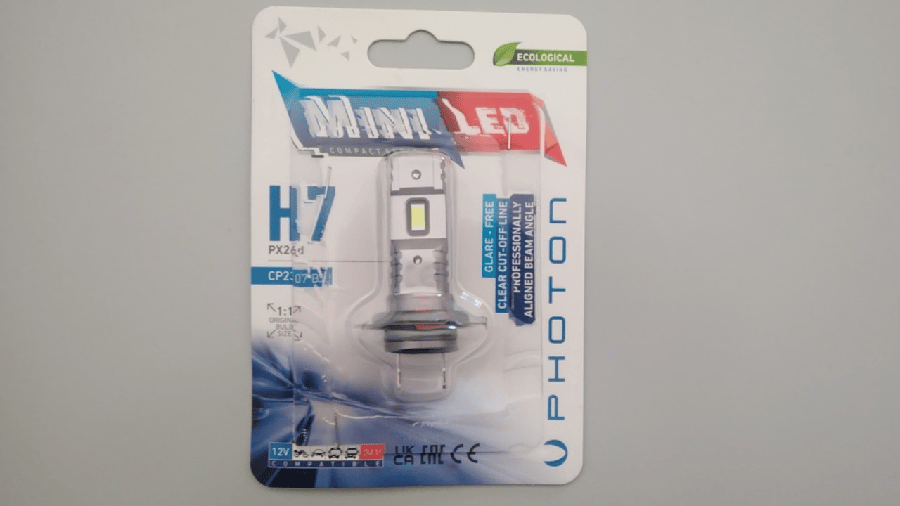 Led Far Ampulu (ADET) Mini H7 1224V Compact Led (TEKLI BLISTER)
