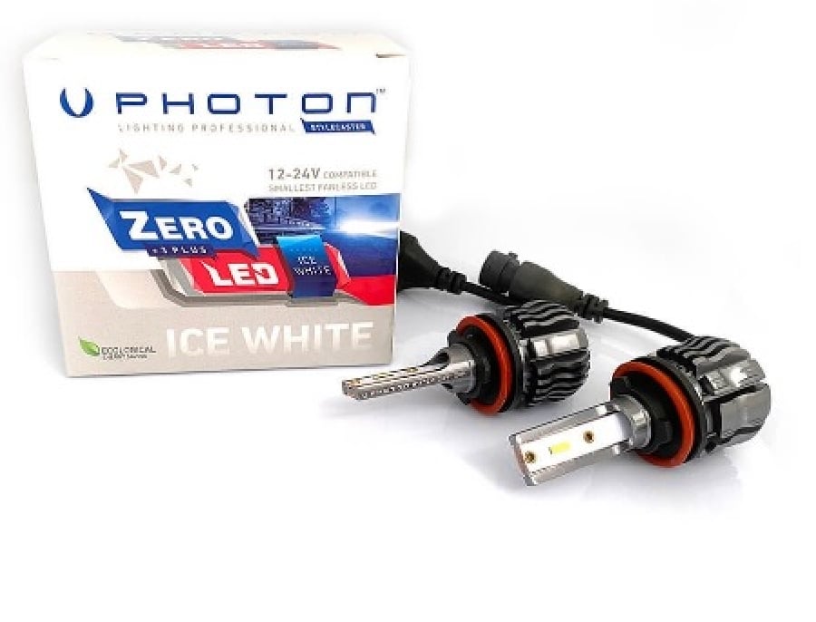 Led Far Ampulu Zero H8/H9/H11/H16 +3 Plus Fansiz Led 12V24V