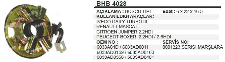 MARS KOMUR YUV  IVECO DAILY 253550 TURBO 2002>(BSX192193)