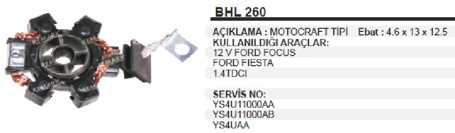 MARS KOMUR YUV MOTOGRAFT TIP > FORD FOCUSFIESTA