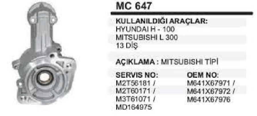 MARS ON KAP13D>MITL300/HYUH100