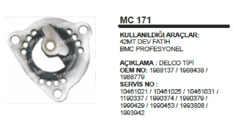 Mars On Kap Delco TIP>DEV Fatih Bmc Prof 42 Mt