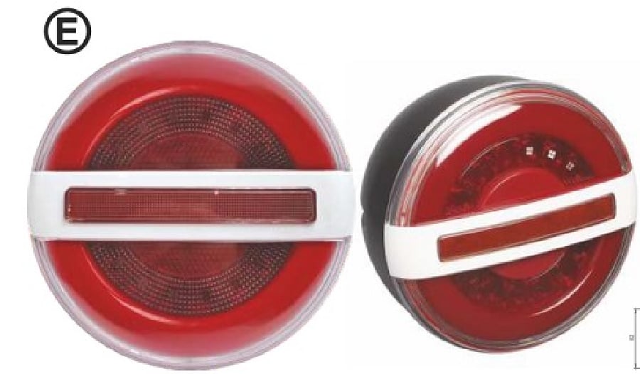 NEON LED DINAMIK SINYALLI HAMBURGER STOP LAMBASI