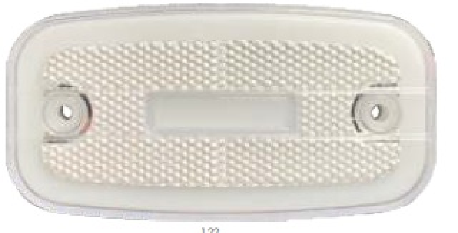Neon Led Dikdortgen Yan Pozisyon Lambasi Sari 24V