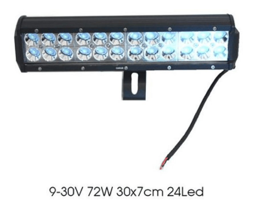 OFFROAD PROJEKTOR 72W 930V 24 LED 30X7cm